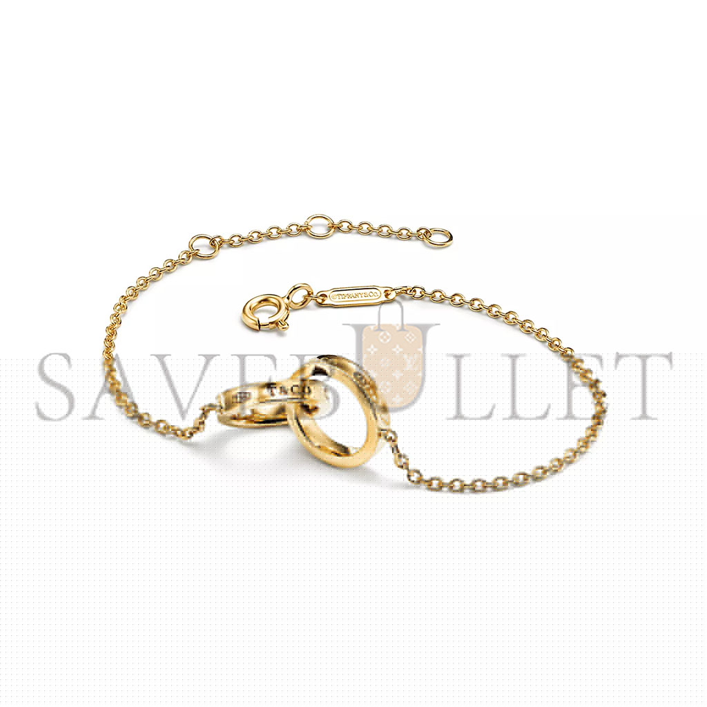 T*f*ny 1837® interlocking circles chain bracelet 60149773